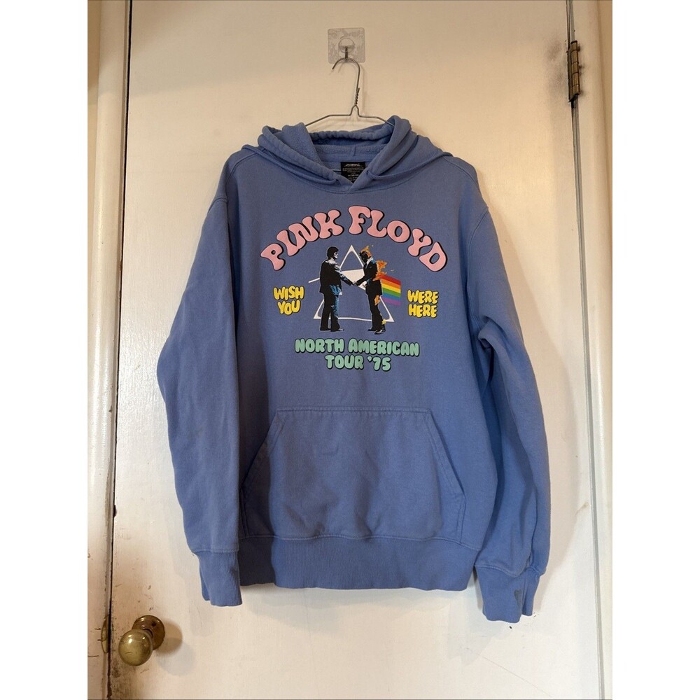 Pink Floyd Hoodie  Blue Wish You Were Here North American Tour 75 | Men's Med
